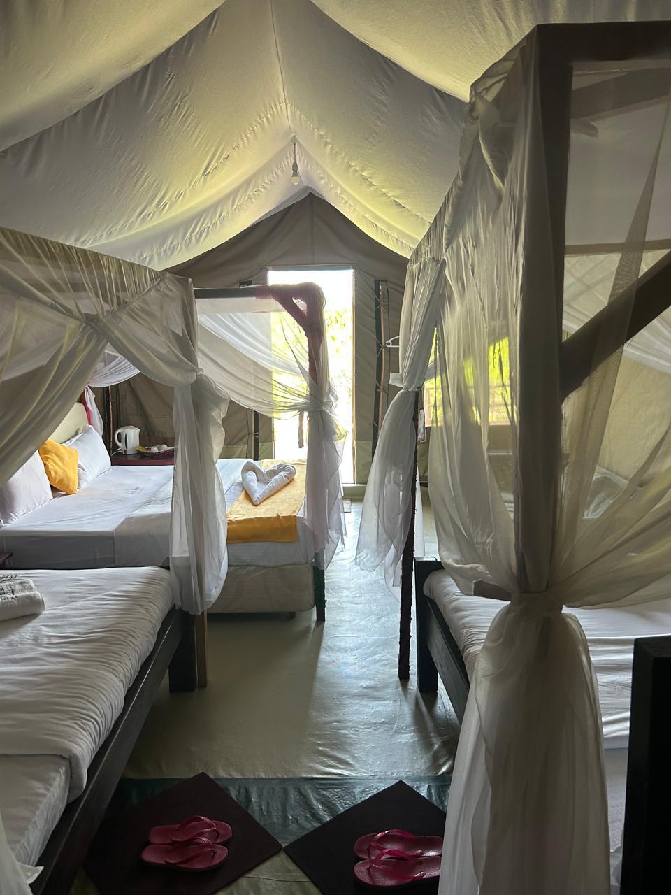 Family Tent Interior
